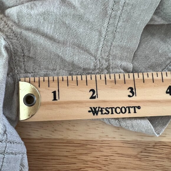 Patagonia Island Hemp Shorts Womens Size 2 Organic Cotton‎ Beige Lightweight - Picture 9 of 10